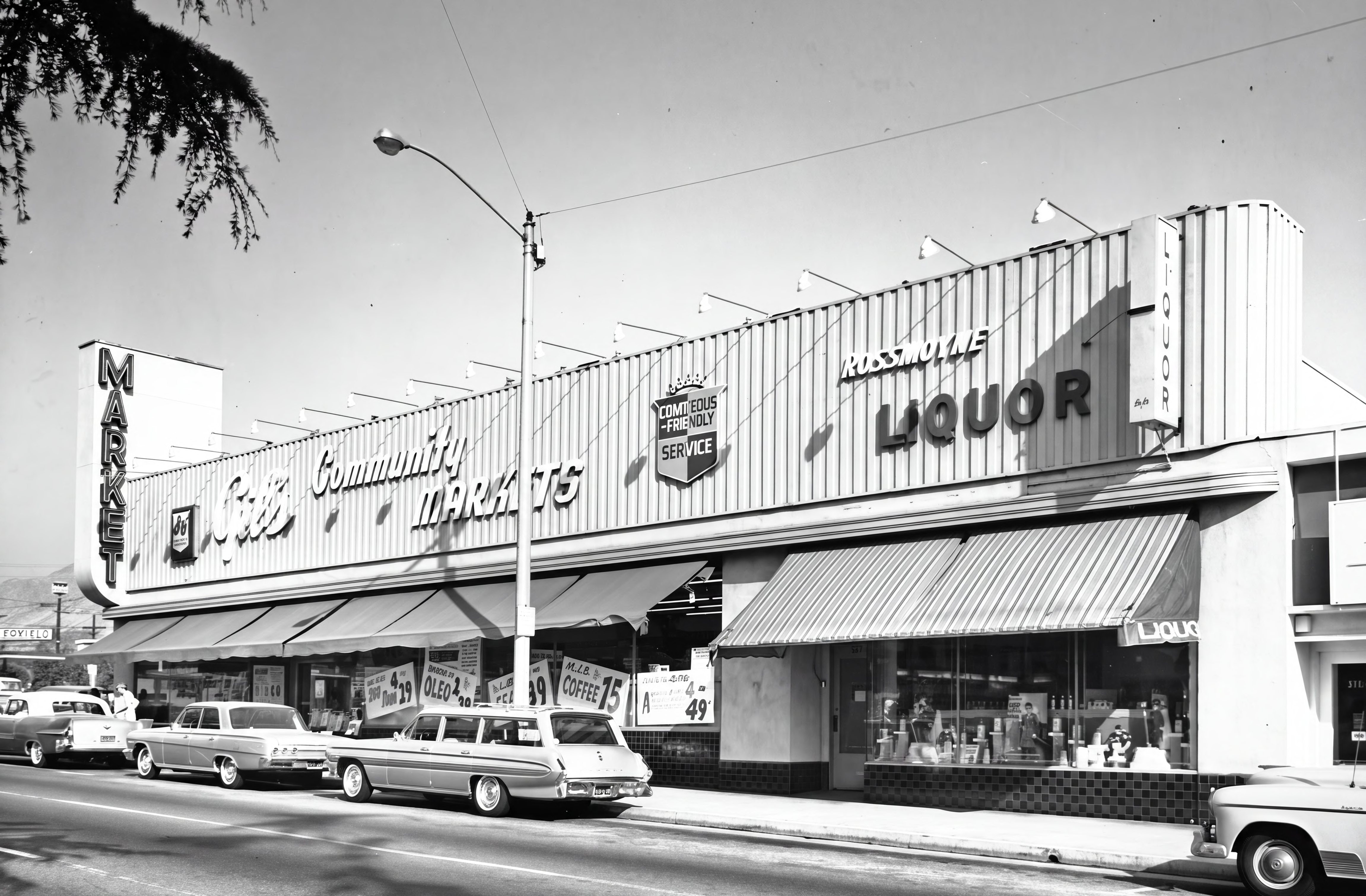 BUILDING A — HISTORIC PHOTO