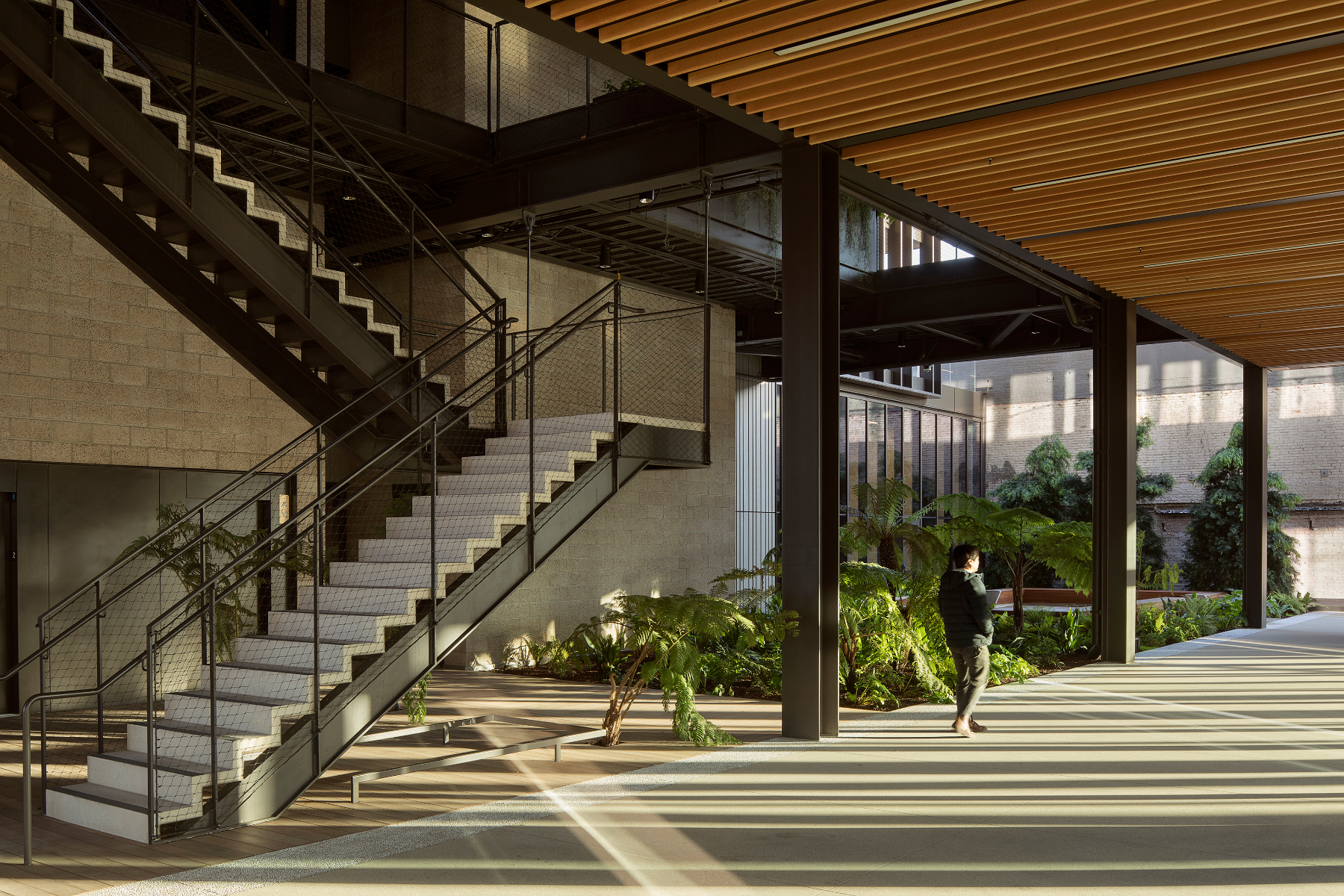 Landscaped Courtyard